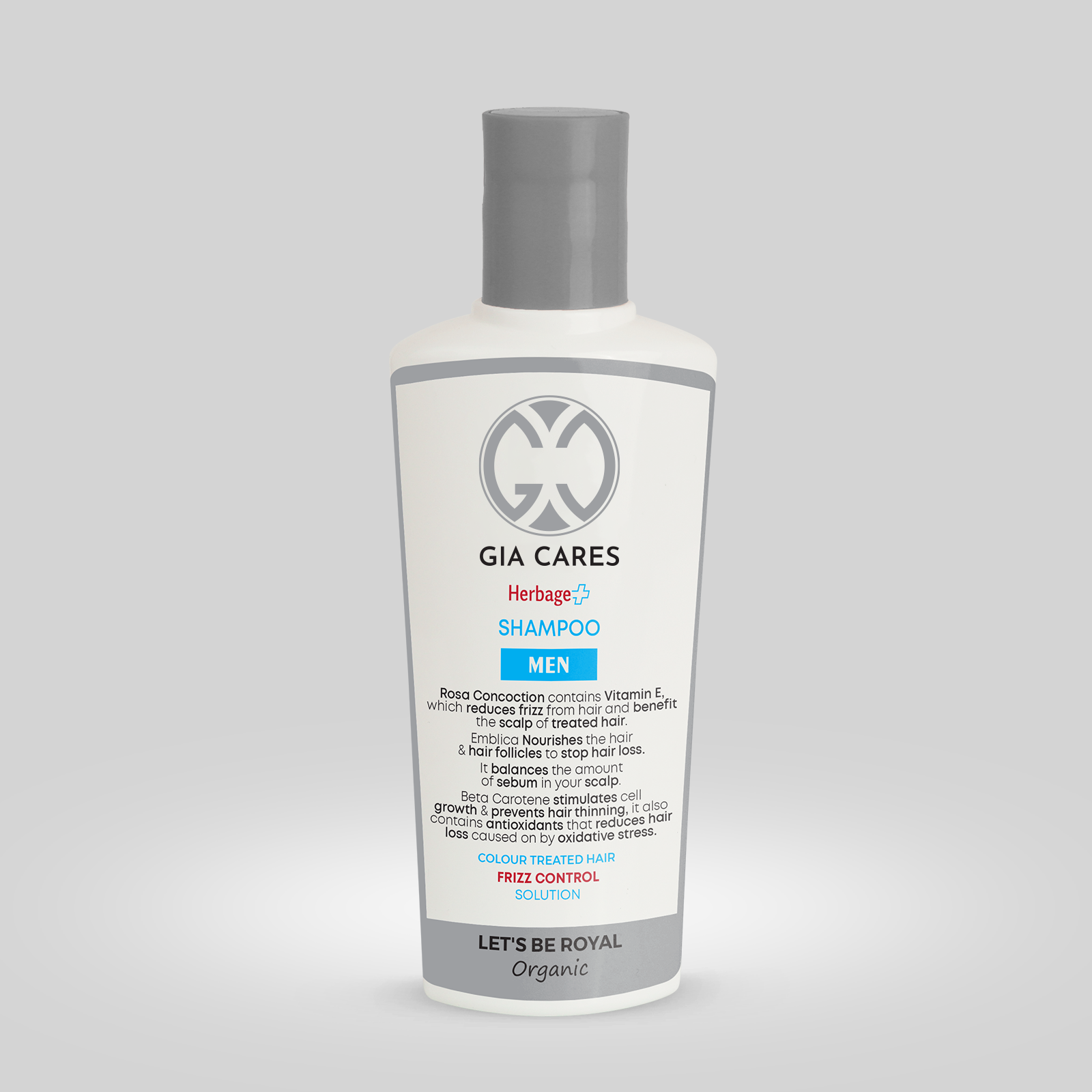 200ml-Shampoo-Herbage-Plus-Men-Front